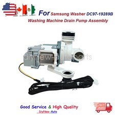 Washing Machine Drain Pump Assembly Fit Samsung Washer DC97-19289B DC97-19289F