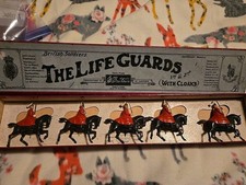 1930s BRITAINS Ltd. THE LIFE GUARDS - SET 400 - Toy Soldiers In Box Not Tied In
