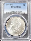 1882-CC Morgan Dollar MS-66 PCGS COLLECTION VIDEO