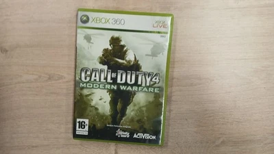Call of Duty 4 Modern Warfare Xbox 360 | VF | Complet | Bon État - Photo 1/4