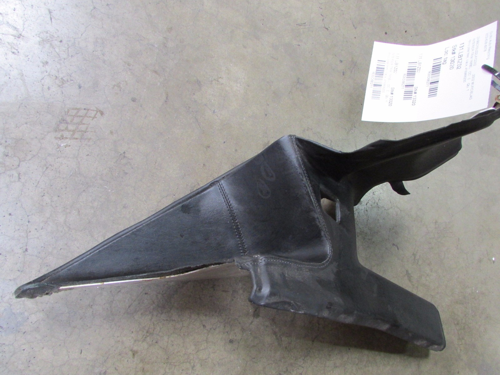 Lamborghini Murcielago, RH, Right C-Pillar Trim, Black, Used, P/N 418868200
