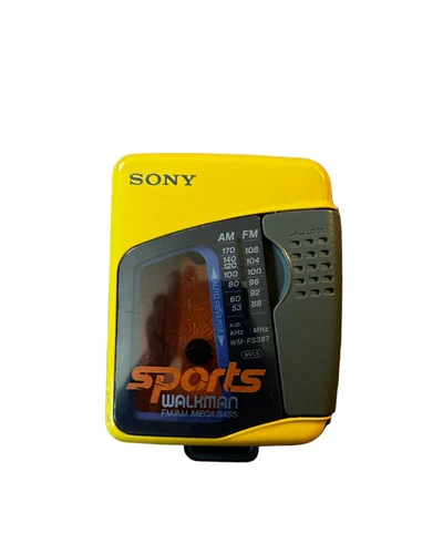 Vintage Sony Sports Walkman WM-FS399 Cassette Player AM FM Radio Sold As Is!