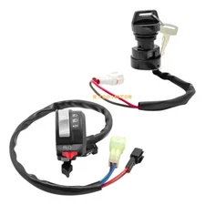 Start Stop Headlight Switch & Ignition Key Switch for Yamaha Raptor 660 350 YFM