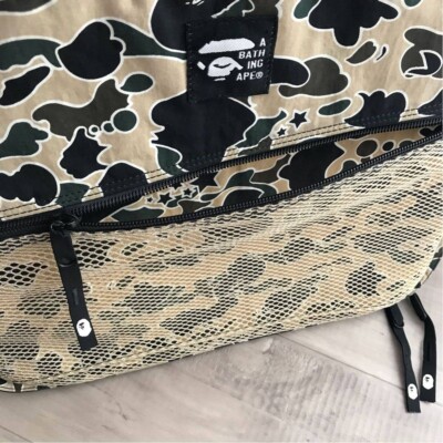 BAPE 2001 STA camo PC case a bathing ape bag nigo | eBay