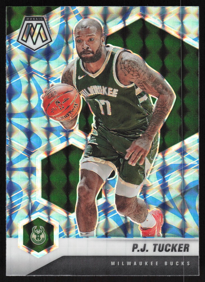 2020-21 Panini Mosaic Reactive Blue #19 P.J. Tucker | eBay