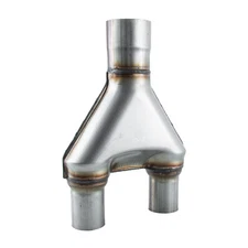 Universal Stainless 2.75" Single / 2" Dual 13"(L) Y Pipe Adapter Exhaust Pipe