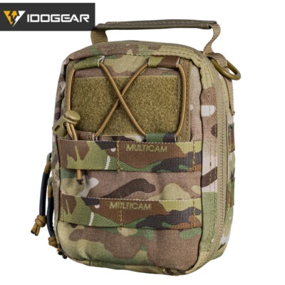 IDOGEAR Tactical Medical Pouch First Aid Utility Pouch MOLLE EMT IFAK Camo Gear