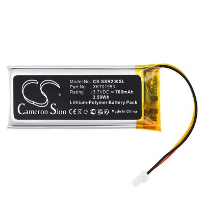 BATTERIE 700mAh Type XK701953 For Sena SRL2 (3 Pin Version)