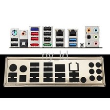 OEM IO I/O Shield For ASUS P8P67 DELUXE  P8P67 EVO Backplate rear baffle