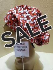 Flower Petals Valentines SALE Women's Euro/Chef Surgical Scrub Hat/Cap