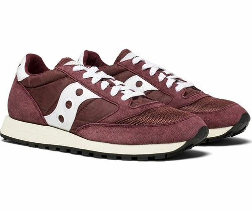 burgundy saucony