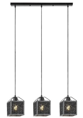 Rabalux 72219 Grundlegende Anhänger Schwarz Metall