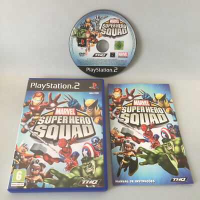 Marvel Super Hero Squad PS2 Sony Playstation 2 PAL Komplett Portugiesische Edition