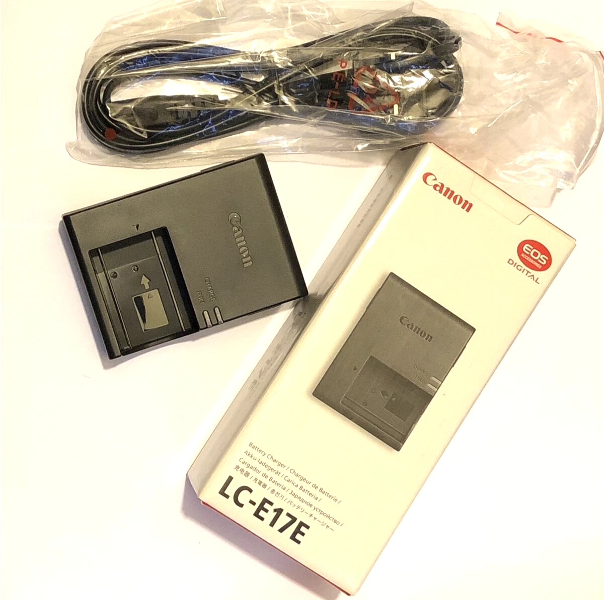Genuine Original CANON Charger LC-E17E LP-E17 EOS RP EOS 77D EOS 800D EOS 750D eBay
