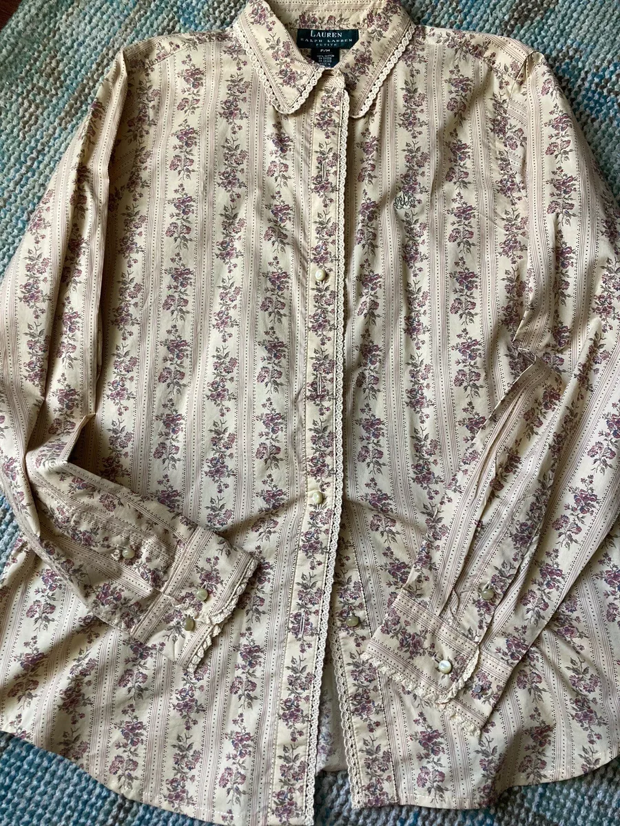 Vintage ralph shop lauren blouse