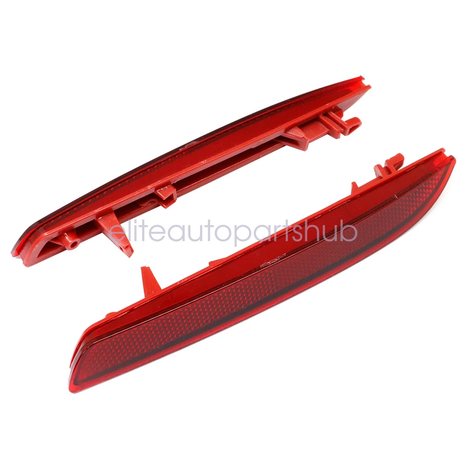 2Pcs Rear Bumper Reflector Fit 2010-2011 Honda Insight / Honda CRV 2012-2014 - Image 4 of 4