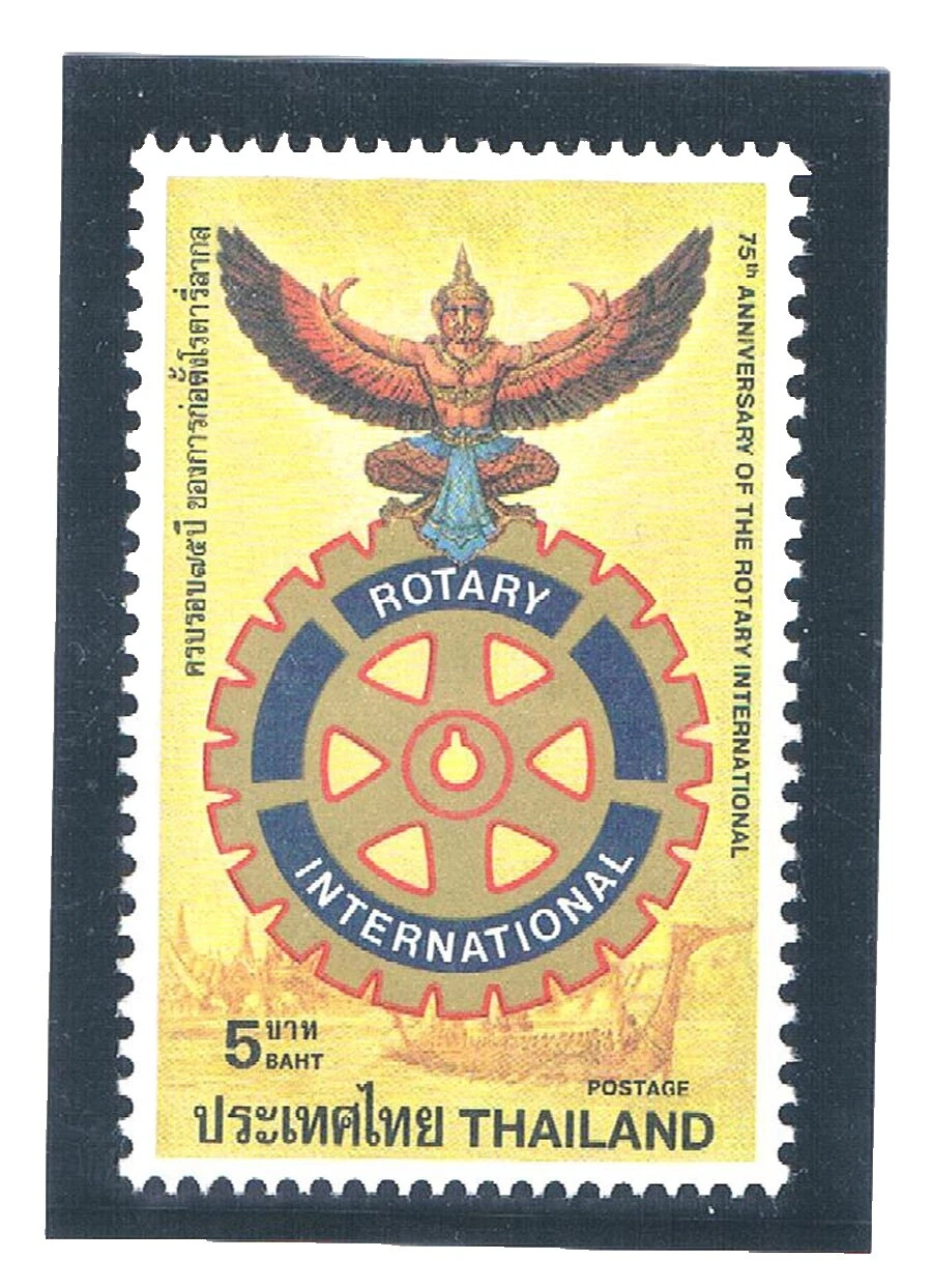 Estampillas tailandés Rotary International