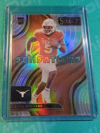 2023 L Select Draft Picks Sensations Silver Prizm! Bijan Robinson Atlanta Falcon