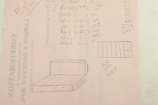 1930 Lamson Goodnow SKETCH Telegram Devoe Raynolds Co Newark NJ Ephemera L961G