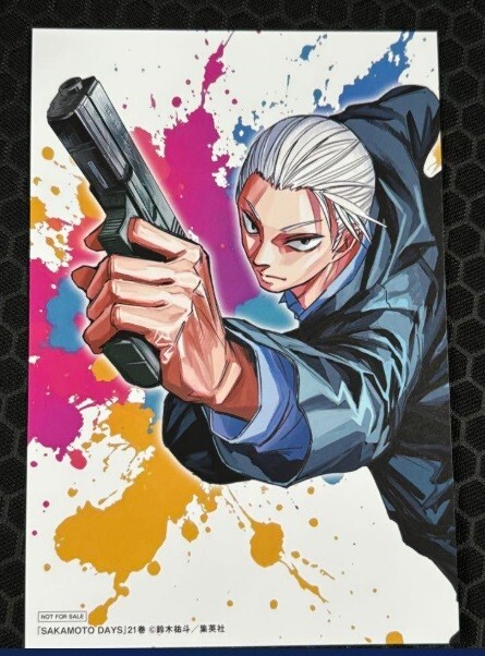 SAKAMOTO DAYS Vol 21 Japanese Comic Book Manga with Obi
