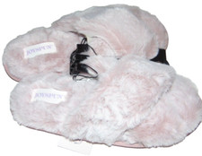 NWT Women's JOYSPUN Fuzzy Slippers Size 7 Super Cute FS: