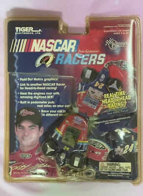 Vintage Nascar Racers Jeff Gordon Tiger Electronics Handheld Game New Sealed