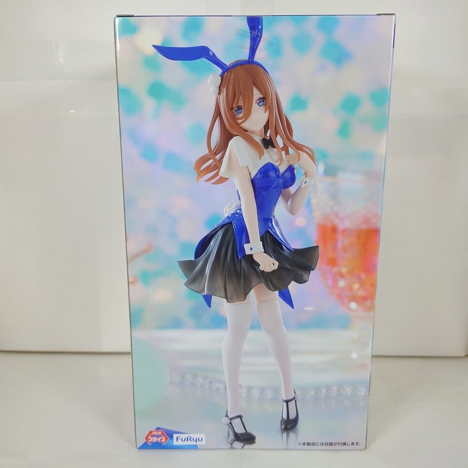 The Quintessential Quintuplets Miku Nakano Figure Trio Try iT Bunny