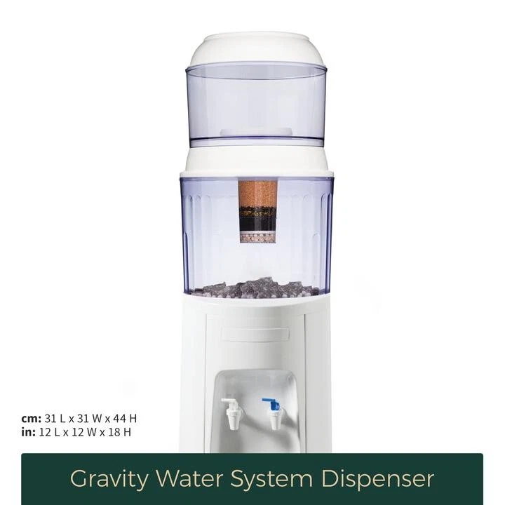 Santevia Dispenser Model Gravity Water System Alkaline & Fluoride Filter - Image 4 of 4