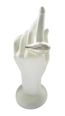 PRINCESA INCA 950 Silver Ring ~ Spiral Jewelry