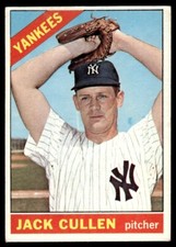 1966 Topps Jack Cullen New York Yankees #31