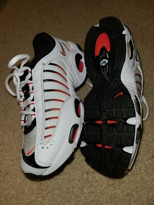 NEW Sz 6 Y Youth Nike Air Max Tailwind IV Habanero Red Black White BQ9810-103