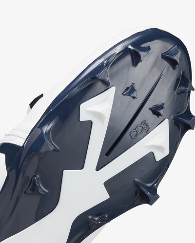 Men's Nike Alpha Menace Pro 3 Football Cleats Sz 11.5 White Navy CT6649-108, New - Picture 11 of 18