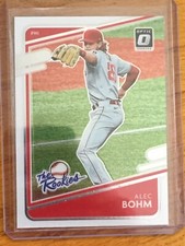 2021 Donruss Optic Baseball The Rookies - Alec Bohn #TR7 Philadelphia Phillies
