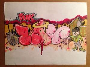 Notch 56 Bronx Graffiti On Paper Sketch 21 5x28cm Cope 2 Seen Tkid T Kid Ebay