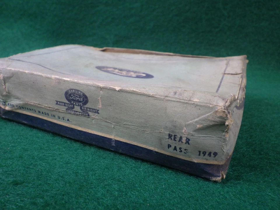 Nuevo de Lote Antiguo Ford 1949 1950 Kits de Grilletes de Resorte Trasero Par Customline Crestliner Foto 3 de 4