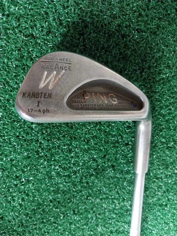 Ping Karsten I Pitching Wedge Black Dot 17-4 Steel Shaft Men's RH SEE PHOTOS  - Image 2 of 4
