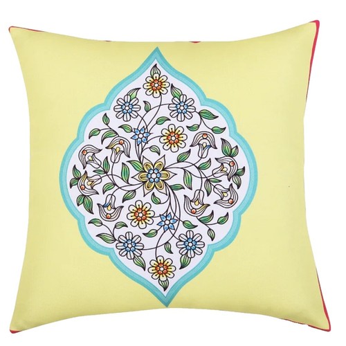 2-Pack Waterproof Outdoor Pillow Covers – Happy Summer & Hello Sunshine, 12x20 Inches