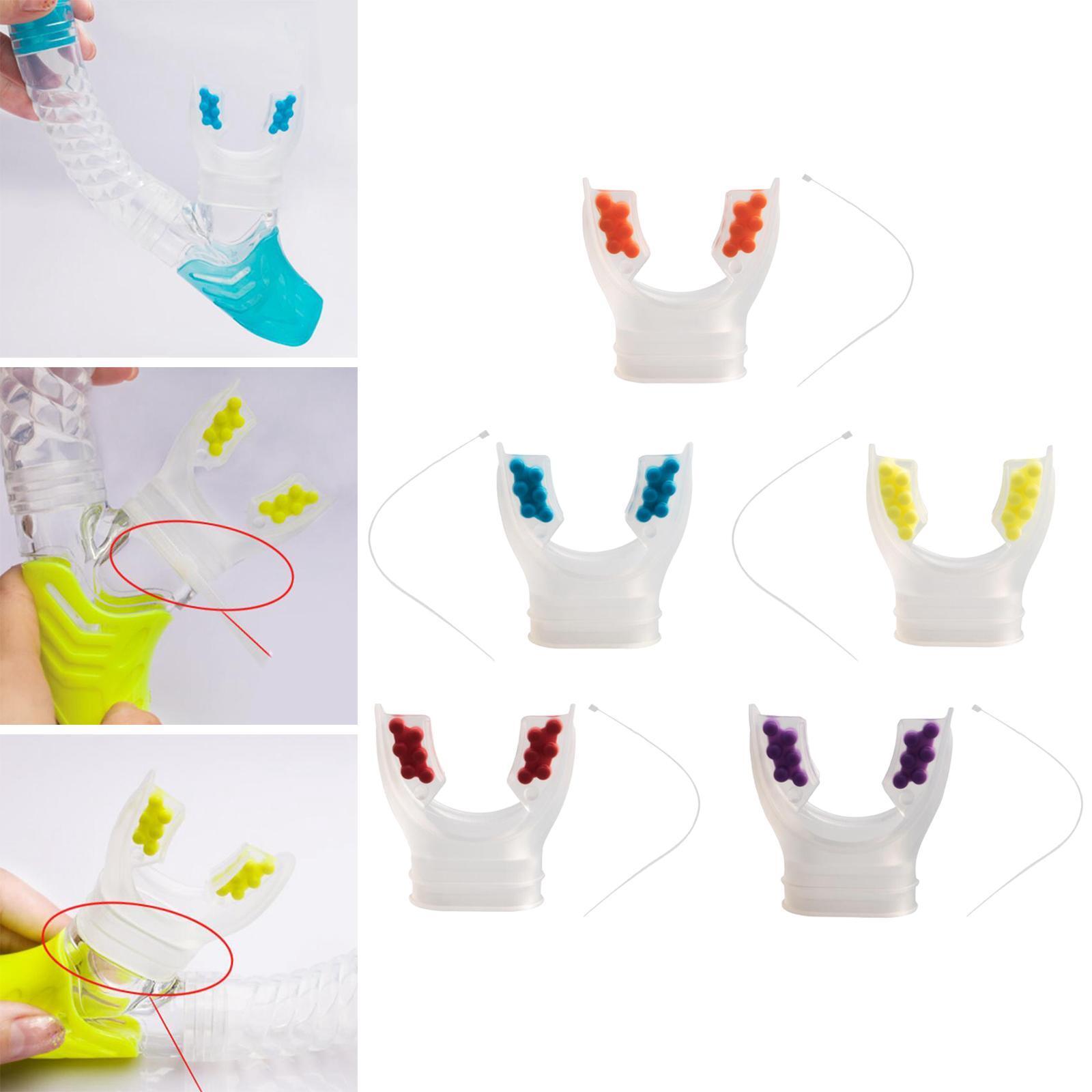 Scuba Mouthpiece, Comfortable Scuba Bite, Lightweight Silicone for Most Normal eBay