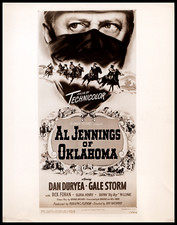 Dan Duryea + Gale Storm in Al Jennings de Oklahoma (1951) Movie Photo M 204
