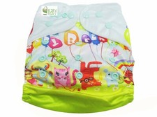VBaby Fabric Waterproof Adjustable Reusable Cloth Diaper With 1 Cotton Insert