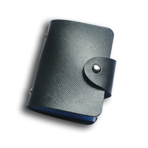 PU Leather Slim ID Credit Card Holder Pocket Case Purse Wallet 24 Business Card~ - Picture 8 of 28