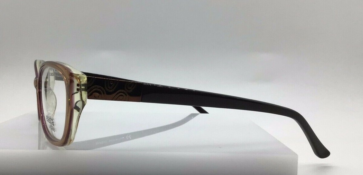 Safilo Elasta 5798 Crystal Brown 0W54 Plastic Eyeglasses  display picture 2