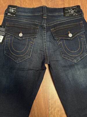 True Religion RICKY FLAP SN “GGJD Last Call” 34x33 / Blue