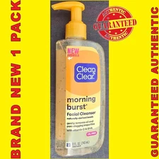 Clean & Clear Morning Burst Facial Cleanser Vitamin C & Ginseng 8fl oz