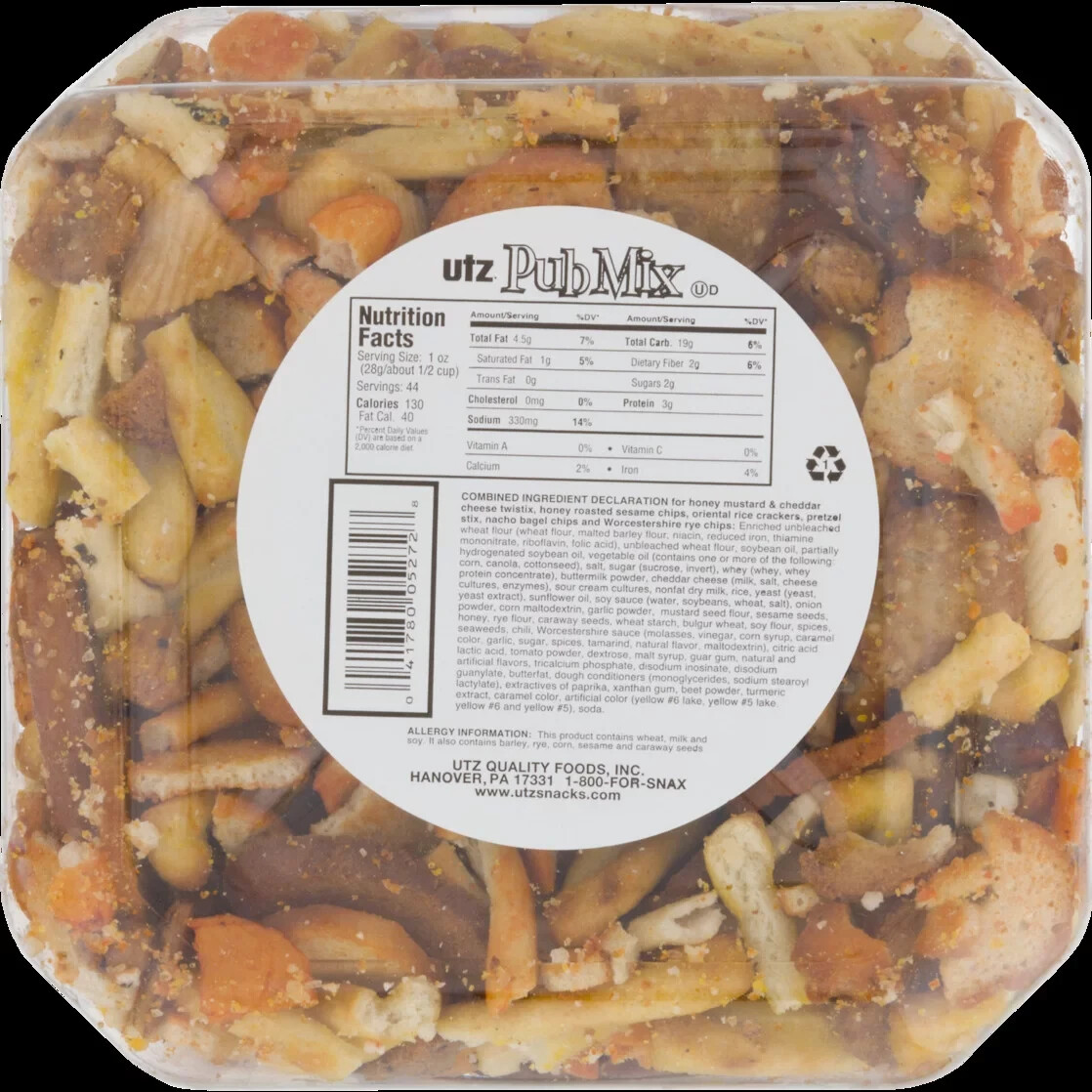 Comprar 44 oz Utz Pub Mix Barrel en USA desde Chile TiendaMia