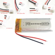 3.7v 1800mAh Lipo Rechargeable Battery For GPS MP3 CAMERA Recorder Mobile 102560