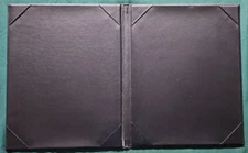 Lot of 31 Restaurant Menu Covers black