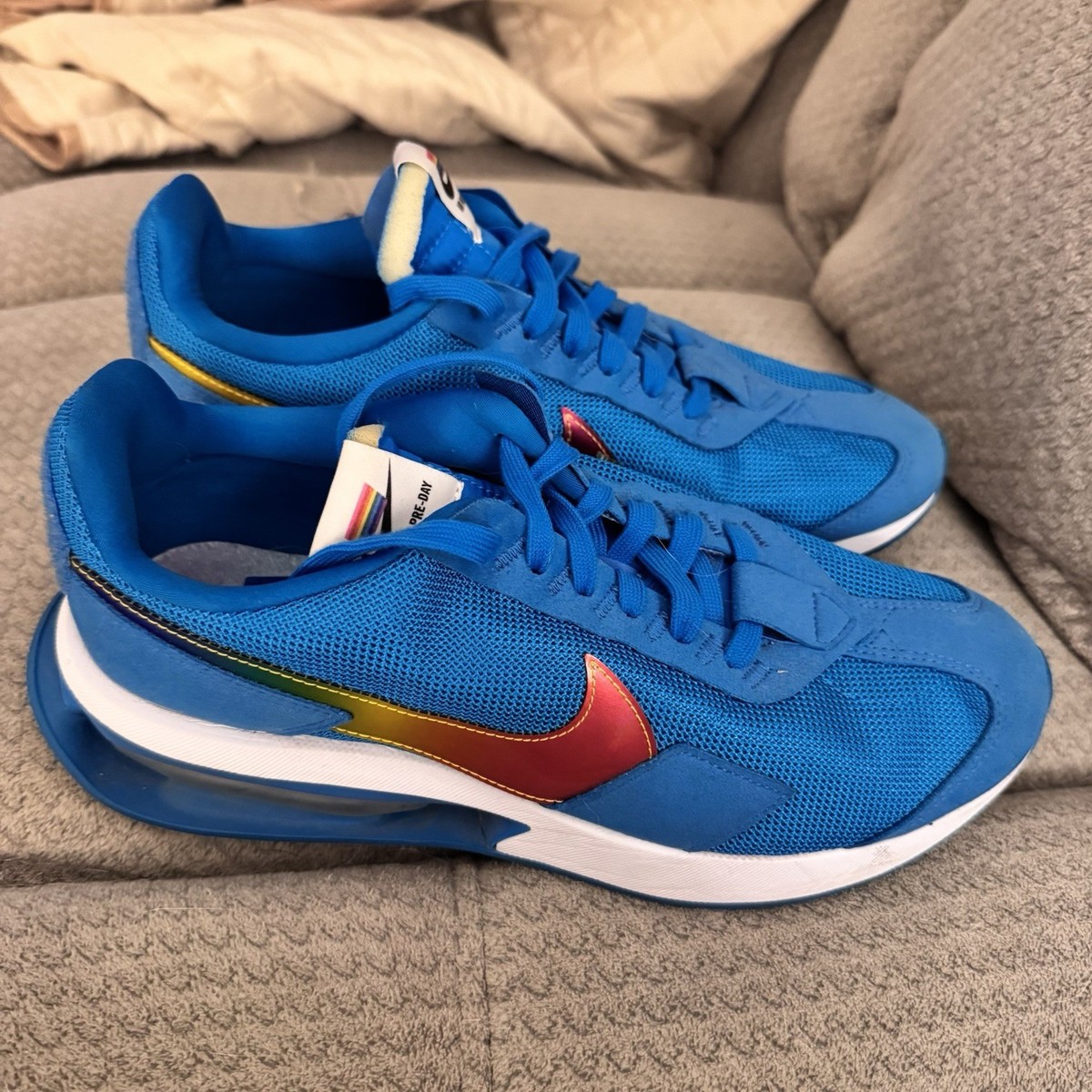Nike Air Max Pre Day \'Be True\' Neptune Blue Multicolor Men 6 Wmen 7.5 DD3025-400 Nike Air Max Pre-Day  main image 3