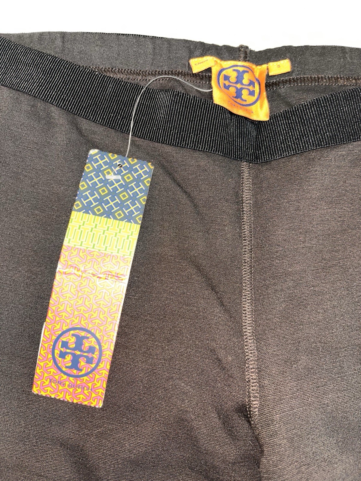 NWT Tory Burch Stretch riding pants leggings, coconut color. Small w/ 29” inseam thumbnail 3