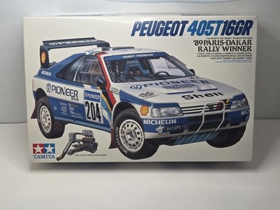 TAMIYA 1/24 Peugeot 405T 16GR '89 Paris-Dakar Rally winner 24092 model kit